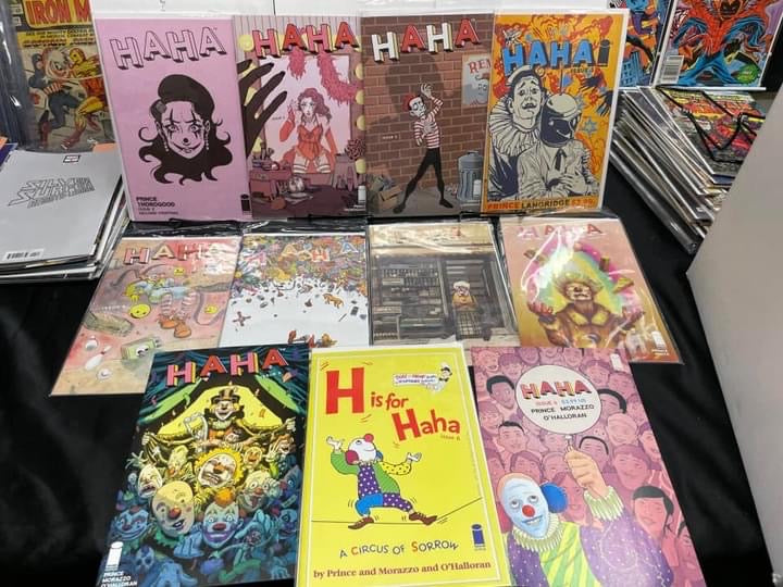 Haha 2- 6 with variants Comic Lot Run Set Image Collection 🤡☠️🤡☠️🤡