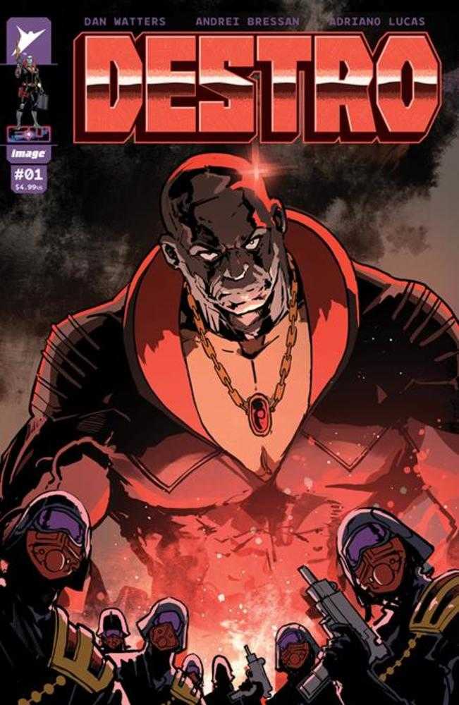 Destro #1 (Of 5) Cover C 1 in 10 Nikola Ci�Me�Ija Connecting Variant