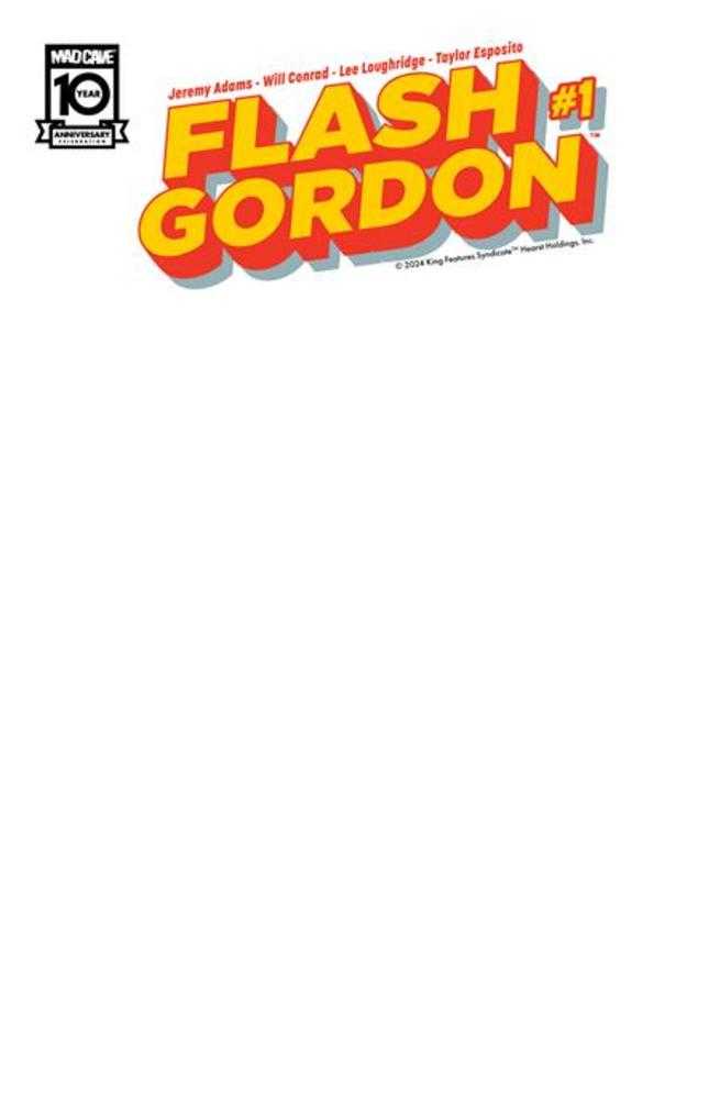 Flash Gordon�#1�Cover�D Blank Sketch Variant