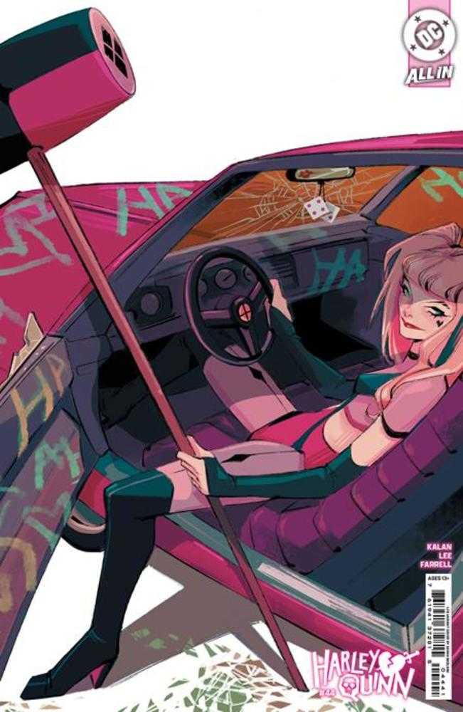 Harley Quinn #44 Cover F 1 in 25 Sarah Baslaim Card Stock Variant