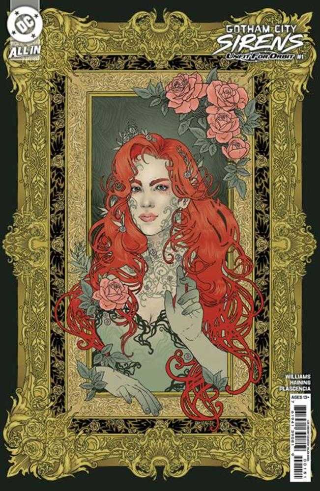 Gotham City Sirens Unfit For Orbit #1 (Of 5) Cover F 1 in 25 Helen Mask Card Stock Variant