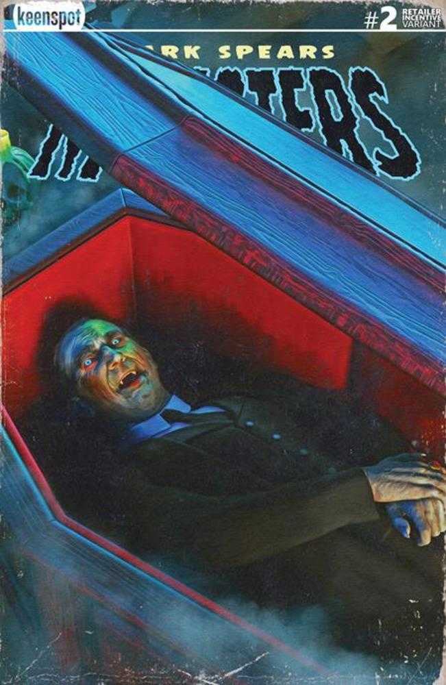 Mark Spears Monsters #2 3rd Print Cover B Inc 1:20 Mark Spears Waking The Dead Variant (Free)