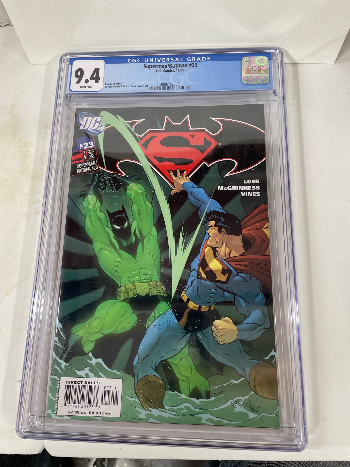 Superman Batman (2003) #23 1st Full App Batman Beyond Terry McGinnis CGC 9.4