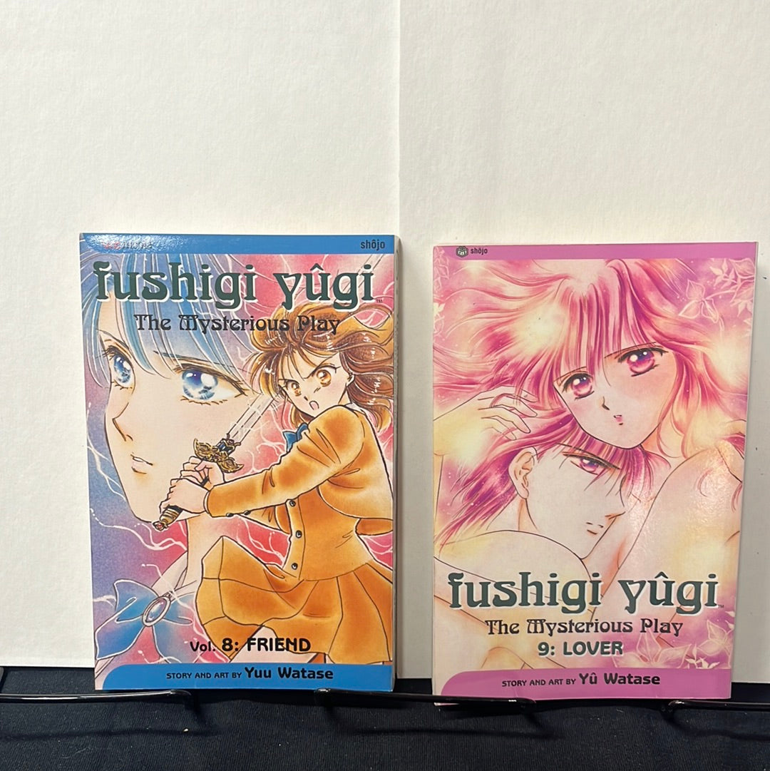 Fushigi Yugi The Mysterious Play Vol 8 and 9. Story & Art By Yu Watase
