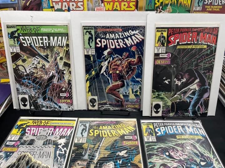 Spider-Man Kraven's Last Hunt Set 1-6 Amazing 293/294 Web 31/32 Spect 131/132