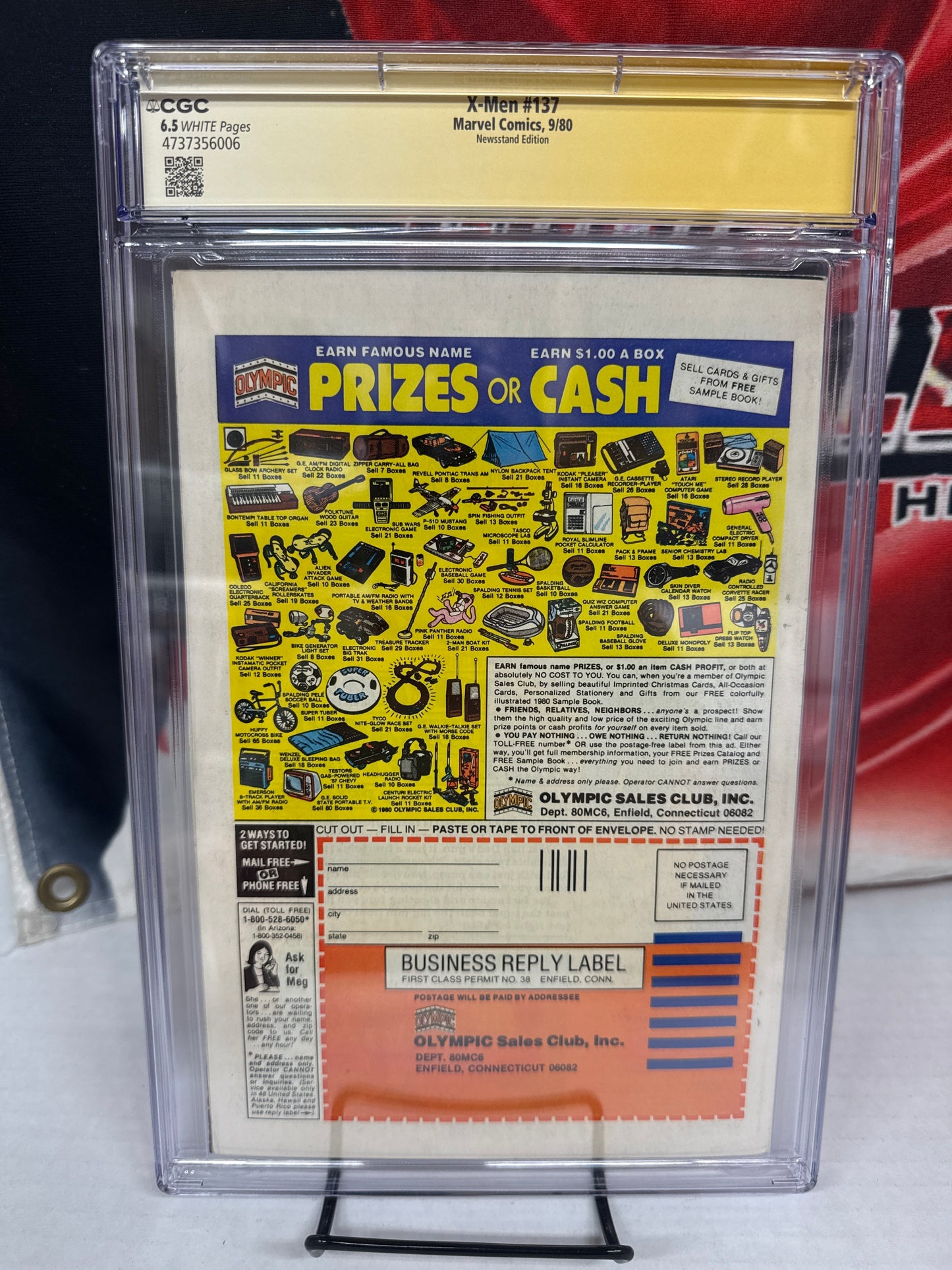 X-Men #137 CGC SS 6.5 Signed Chris Claremont Phoenix Must Die Key Newsstand cross posted