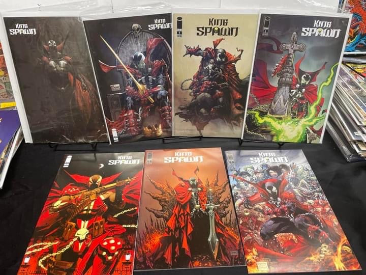 King Spawn #1 with variants