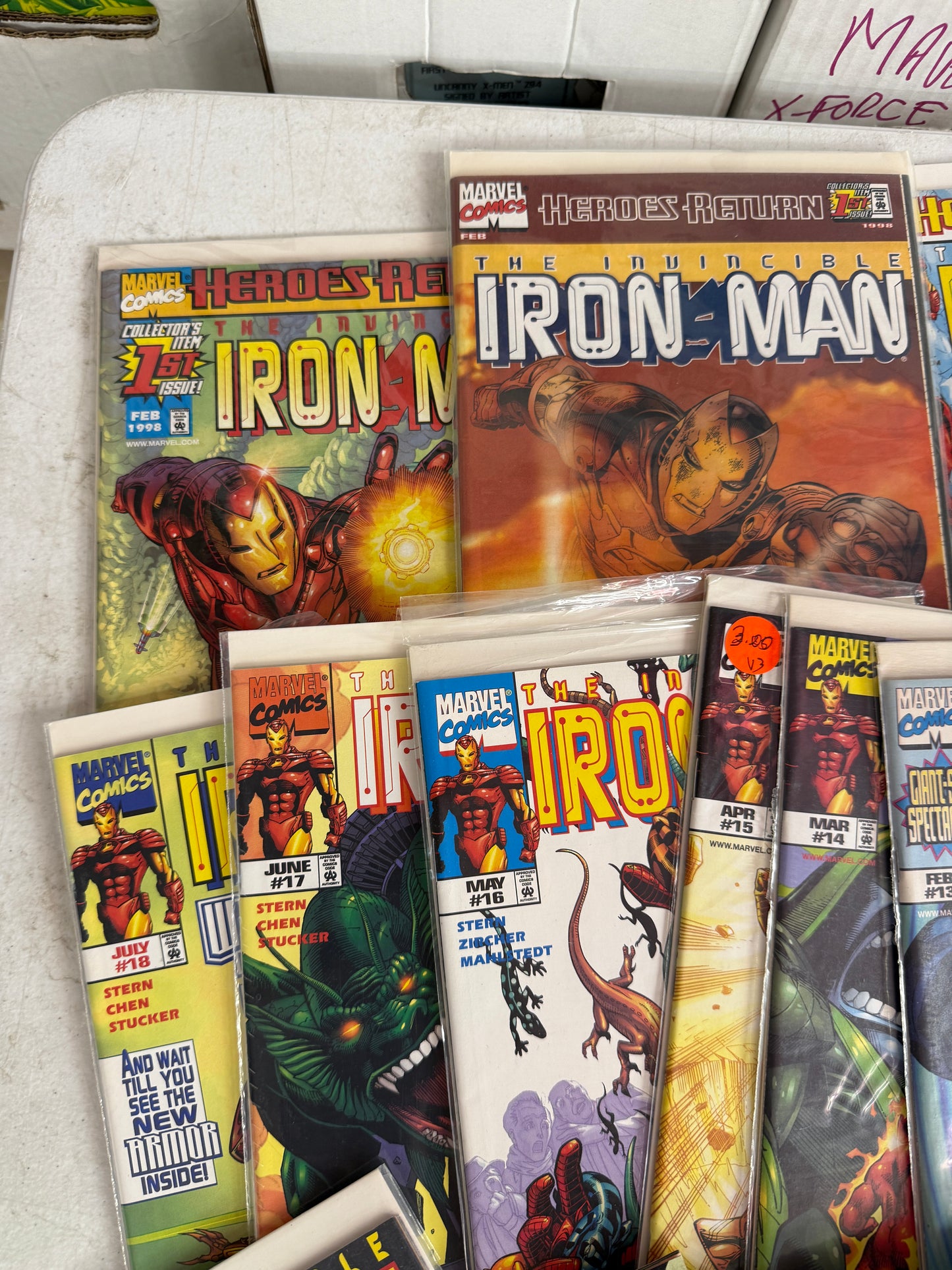 Complete Run Iron Man 1-40 With Variant 1998 Avengers Hulk Doctor Doom Thor
