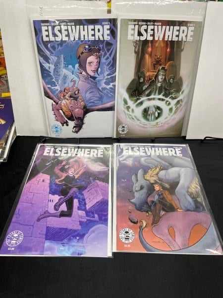 Elsewhere 1-2 with variants 2017 Image Comics lot Jay Faerber