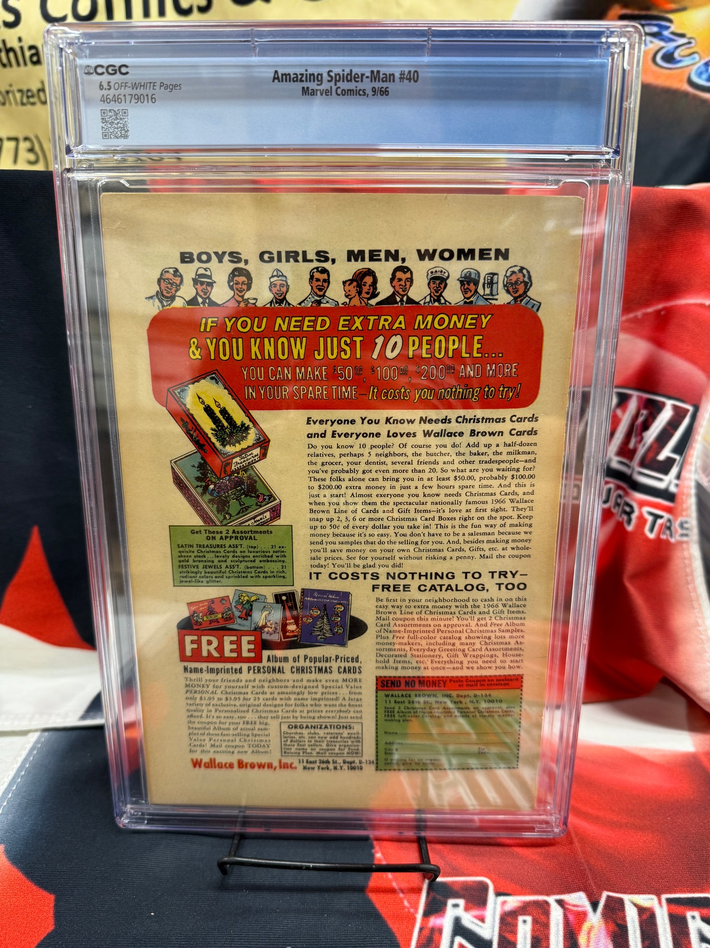 Amazing Spider-Man #40 ⭐ CGC 6.5 ⭐ Green Goblin Origin! Silver Age Marvel 1966