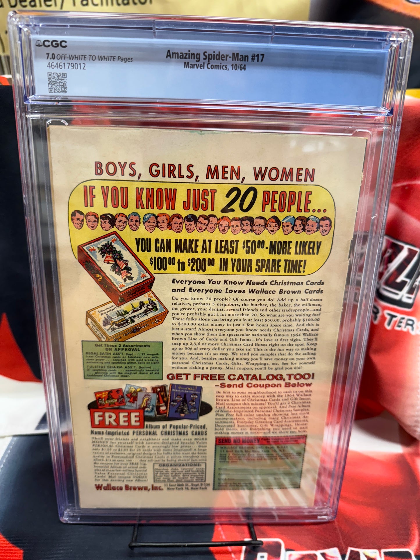 Amazing Spider-Man #17 Marvel 1964 CGC 7.0 (F/VF) 2nd Appearance Green Goblin