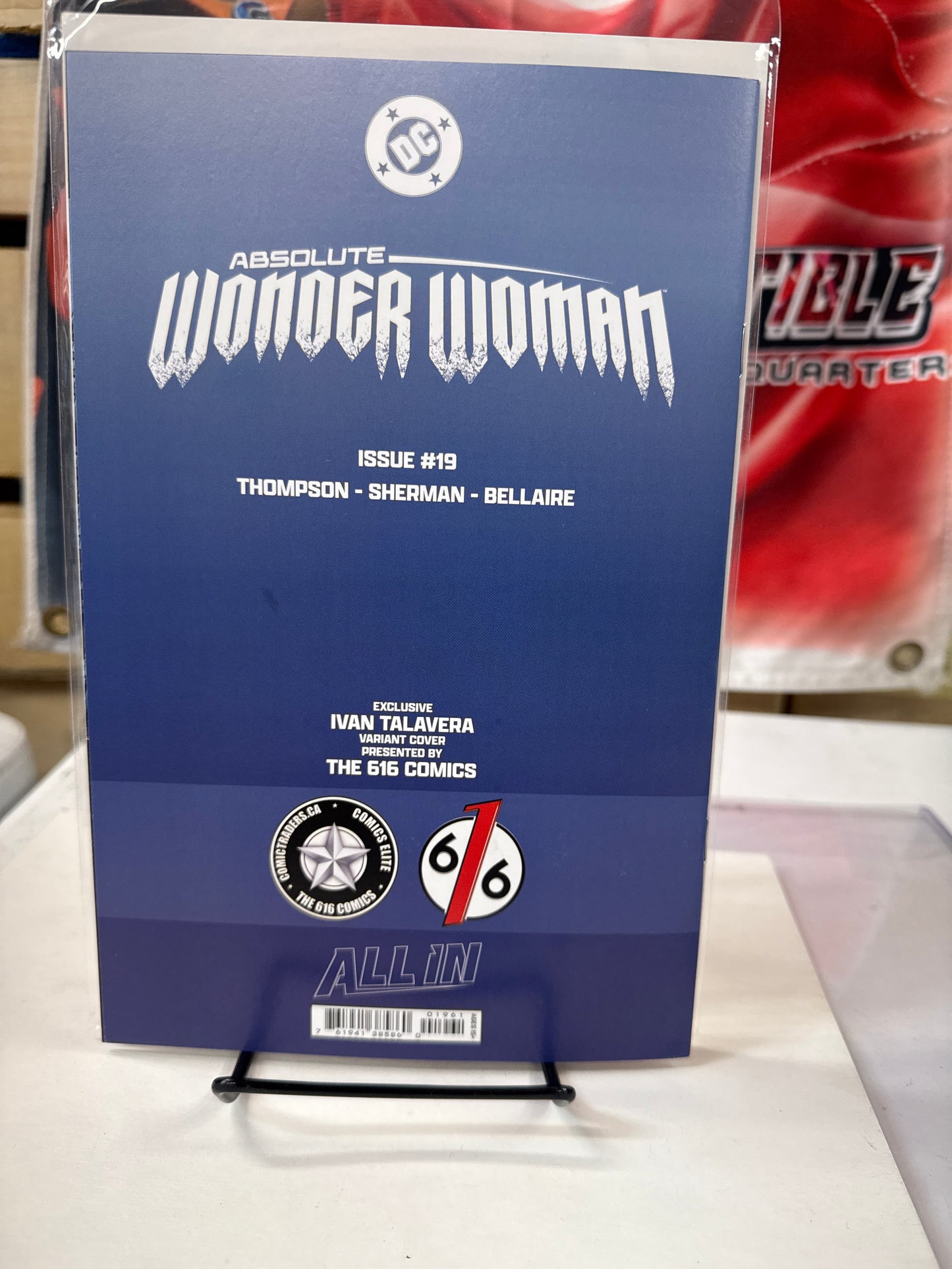 ABSOLUTE WONDER WOMAN #19 IVAN TALAVERA 616 Trade Dress Variant Cross Posted