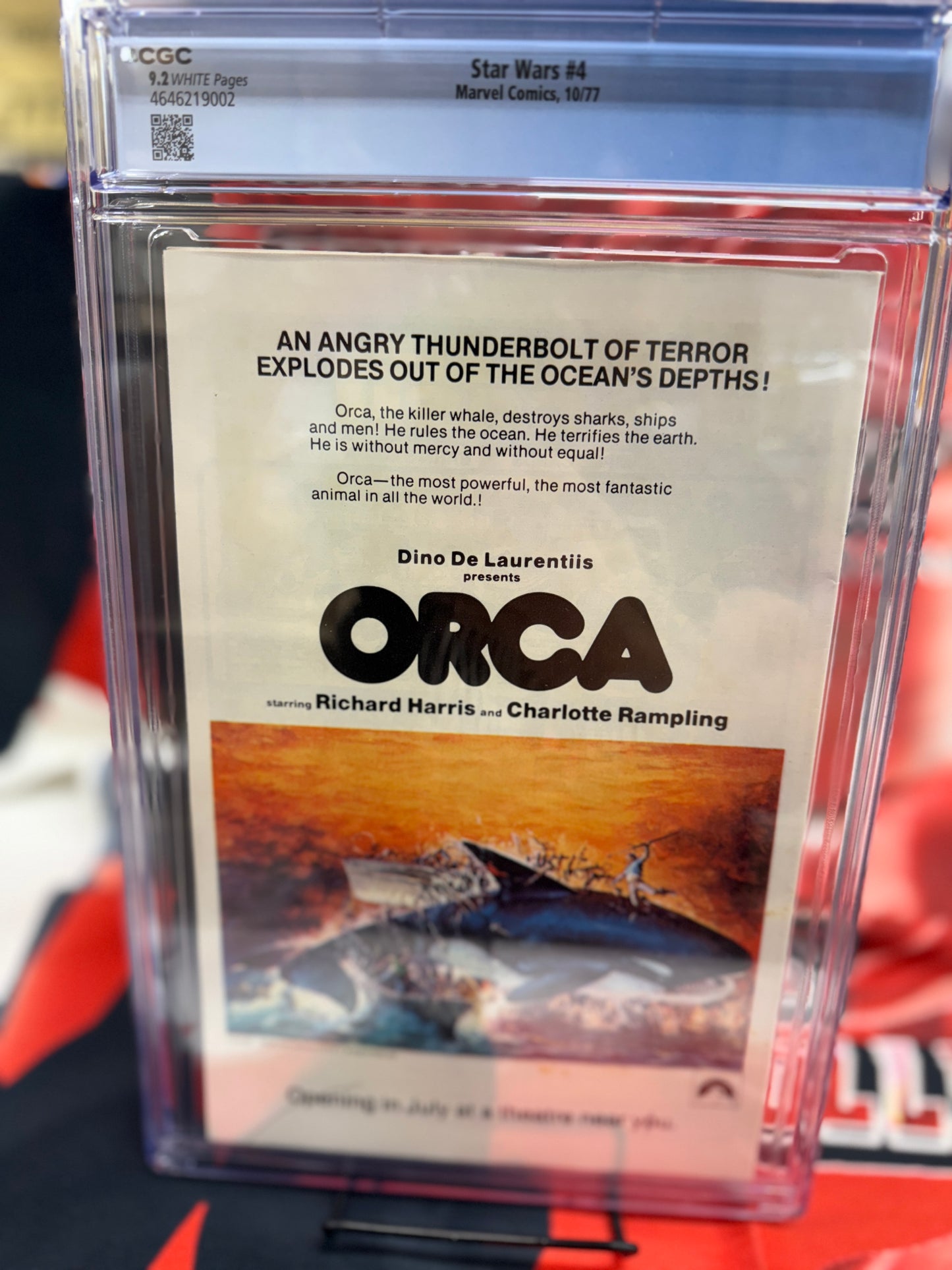 Star Wars #4 CGC 9.2 New Hope Movie Adaptation 1st printing (1977) Obi-Wan death