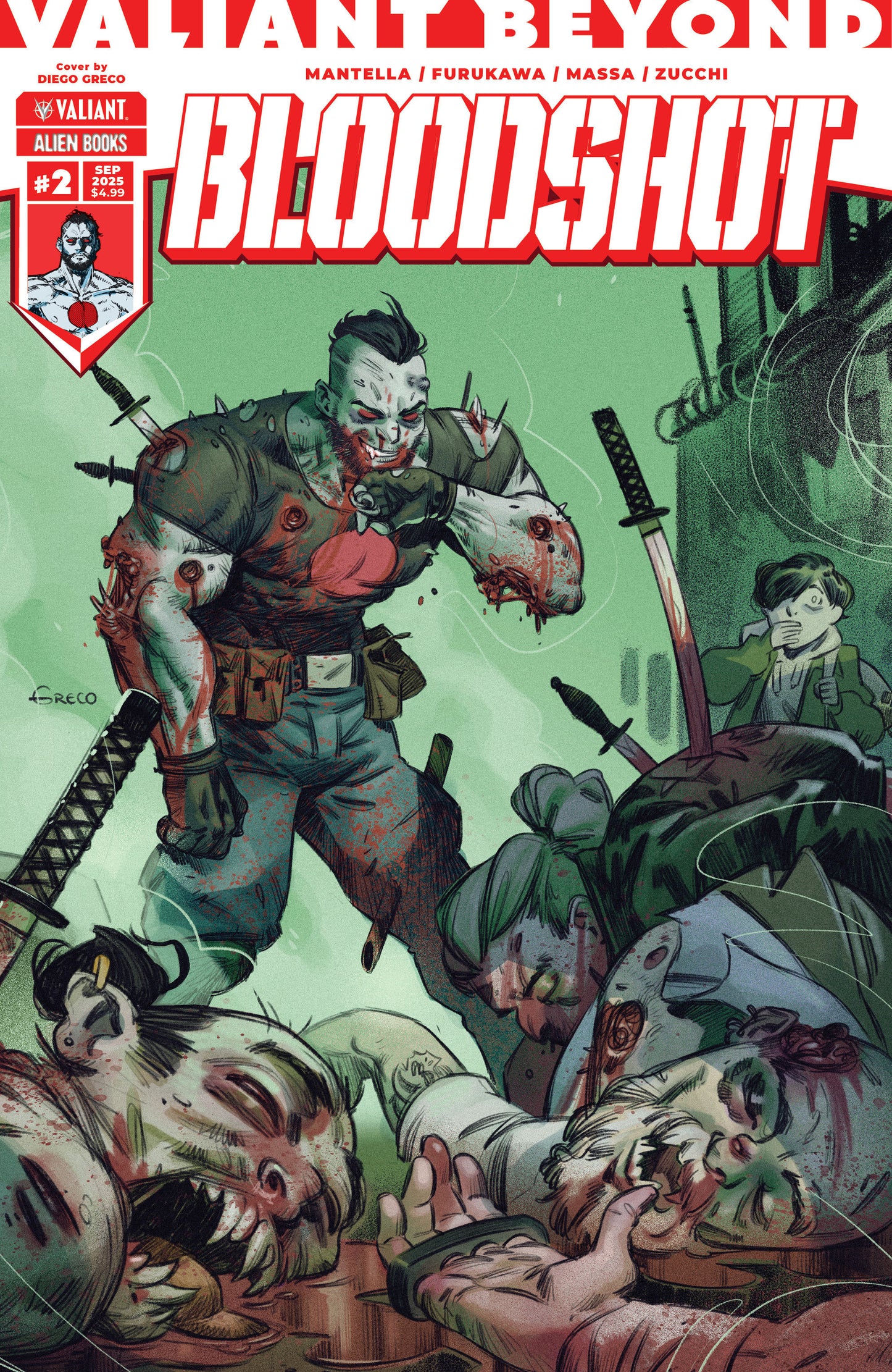 Valiant Beyond: Bloodshot #2 Variant C (Greco)