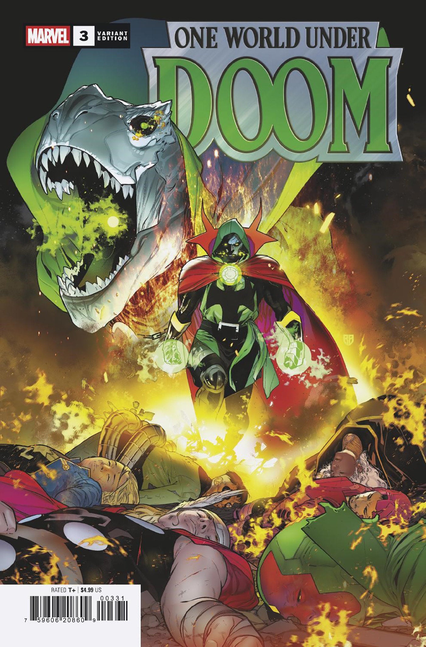 One World Under Doom #3 (Of 9) Rb Silva Variant