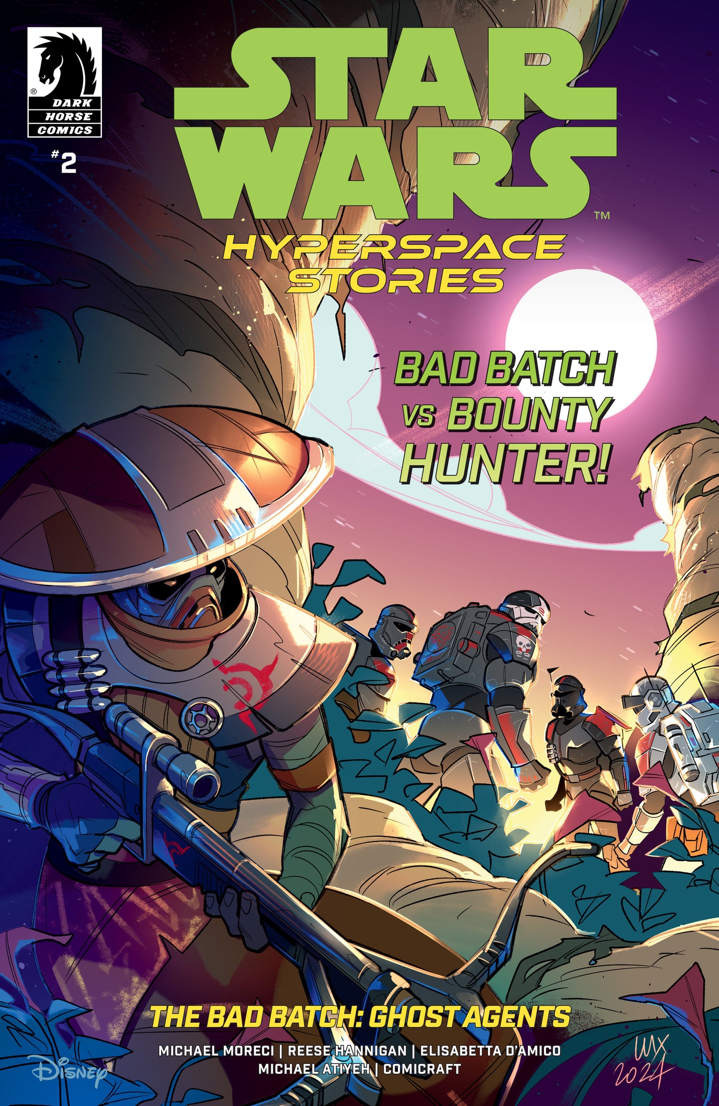 Star Wars: Hyperspace Stories-The Bad Batch--Ghost Agents #2 (Cover A) (Valeria Favoccia)