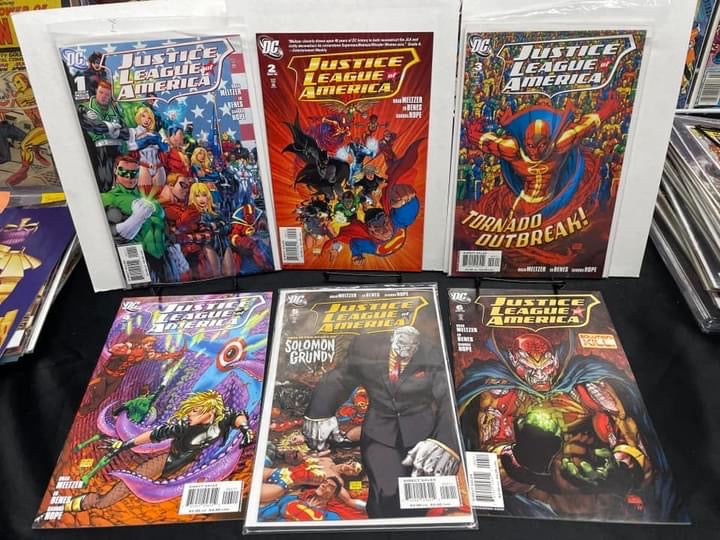 DC Comics Justice League of America #1-6 (Vol 2, 2006 Series) Michael Turner