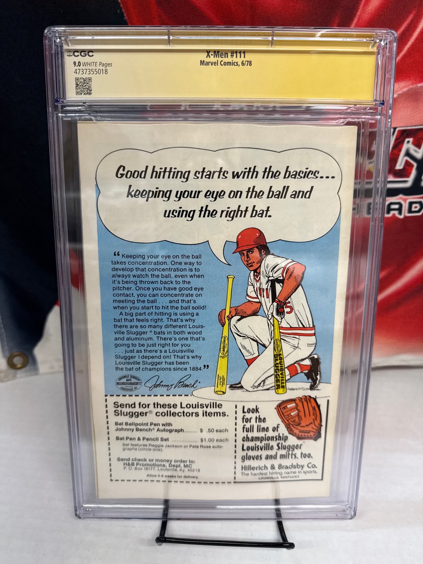 Uncanny X-Men #111 CGC 9.0 SS signed by Chris Claremont