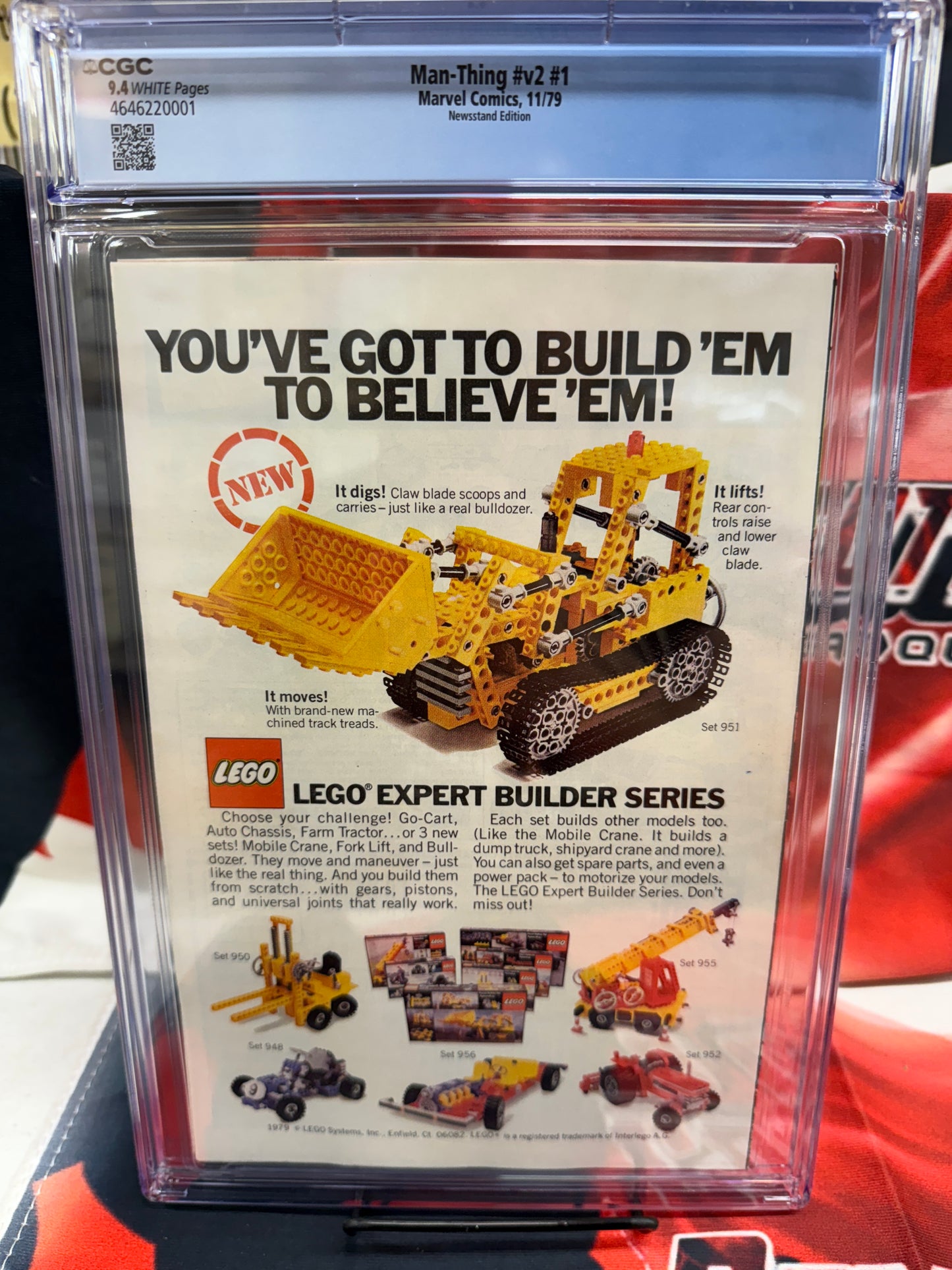 Man-Thing v2 #1 CGC 9.4 (1979) Marvel Comics "Newsstand Edition" Origin Retold