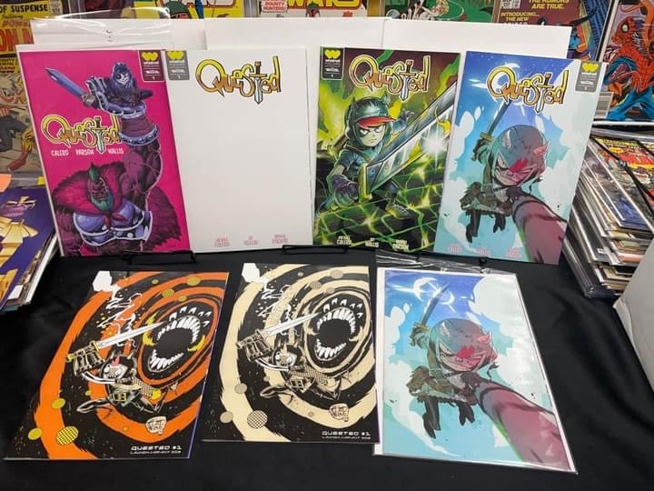 Quested #1Cover A,E,F,G,H,K,L Lot Whatnot Publishing