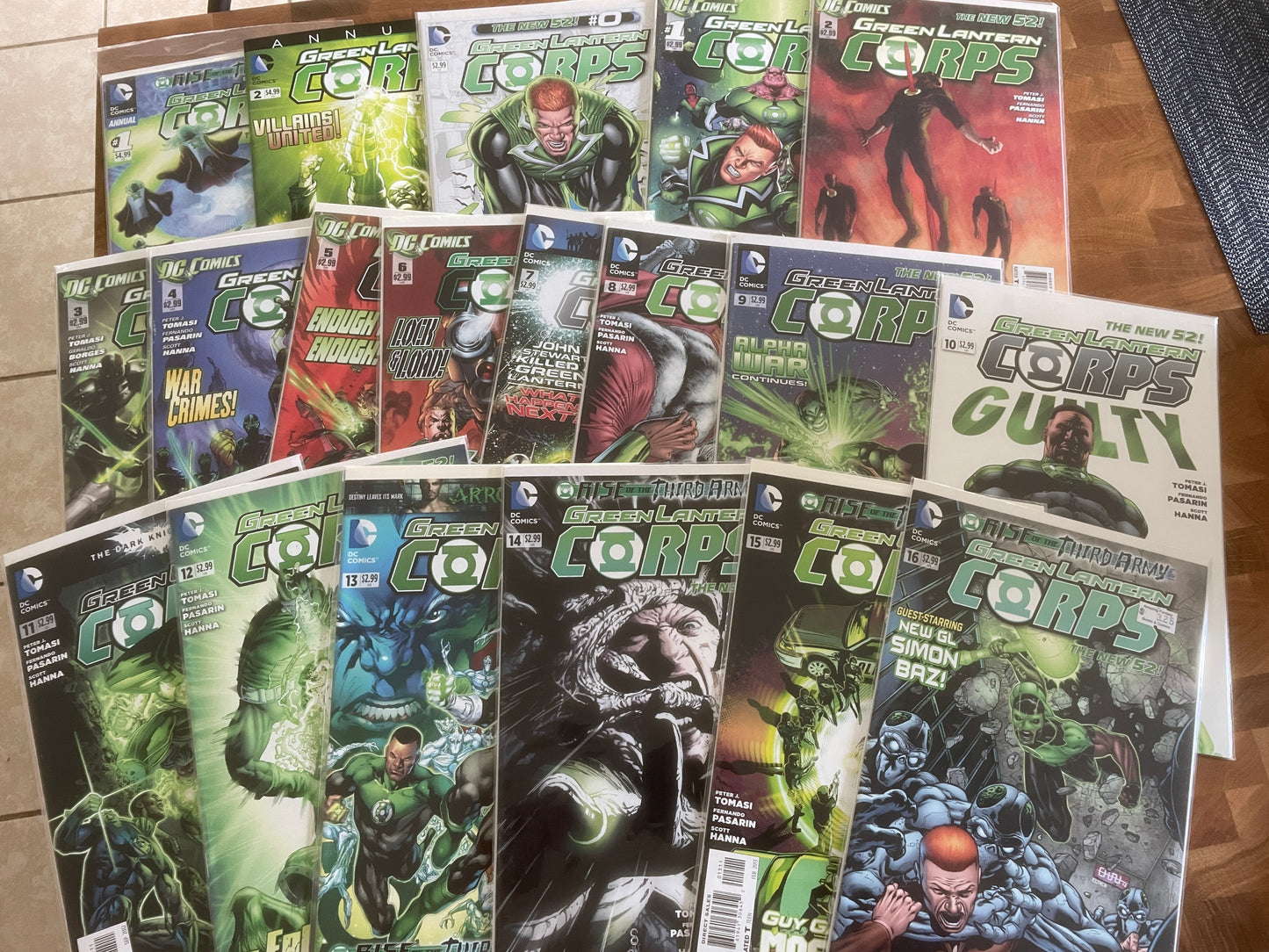 GREEN LANTERN Corps 0-25 + ANNUALS 1 2 DC COMICS THE NEW 52