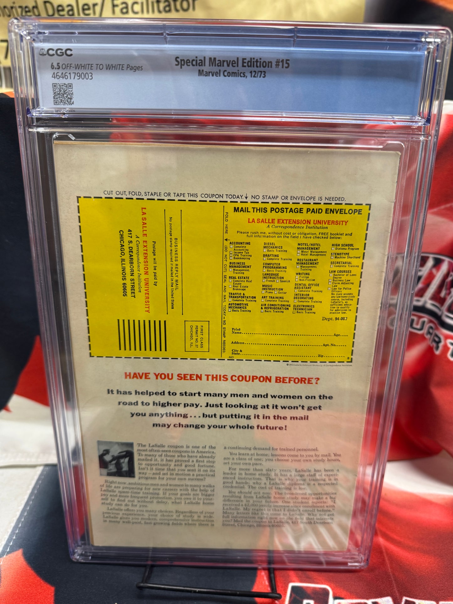 Special Marvel Edition #15 CGC 6.5 (1973) 1st Appearance of Shang-Chi Bronze KEY