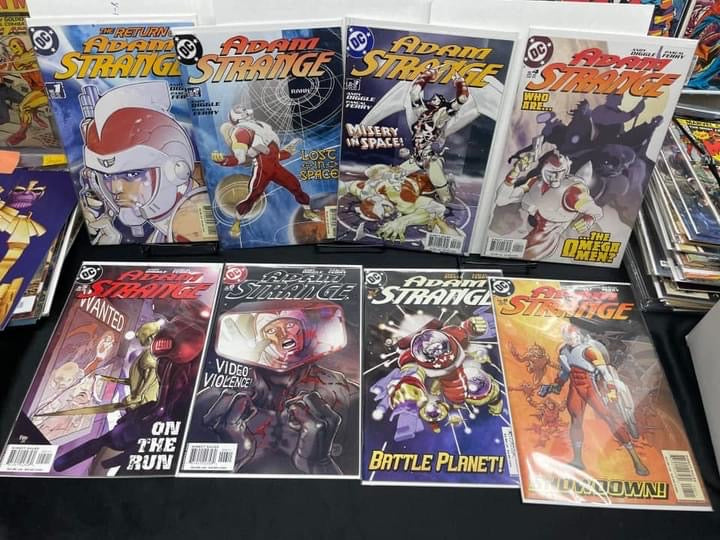 Adam Strange v2 #1-8 VF/NM complete series ANDY DIGGLE pascal ferry 2004 DC set