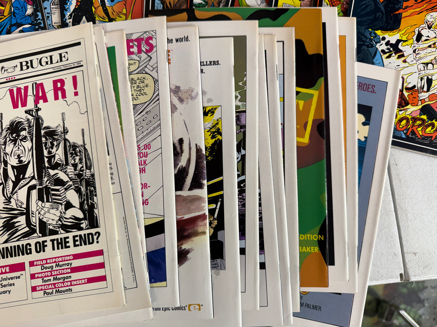 Marvel New Universe DP7 #1-32 Displaced Paranormals Complete Full Set 1986