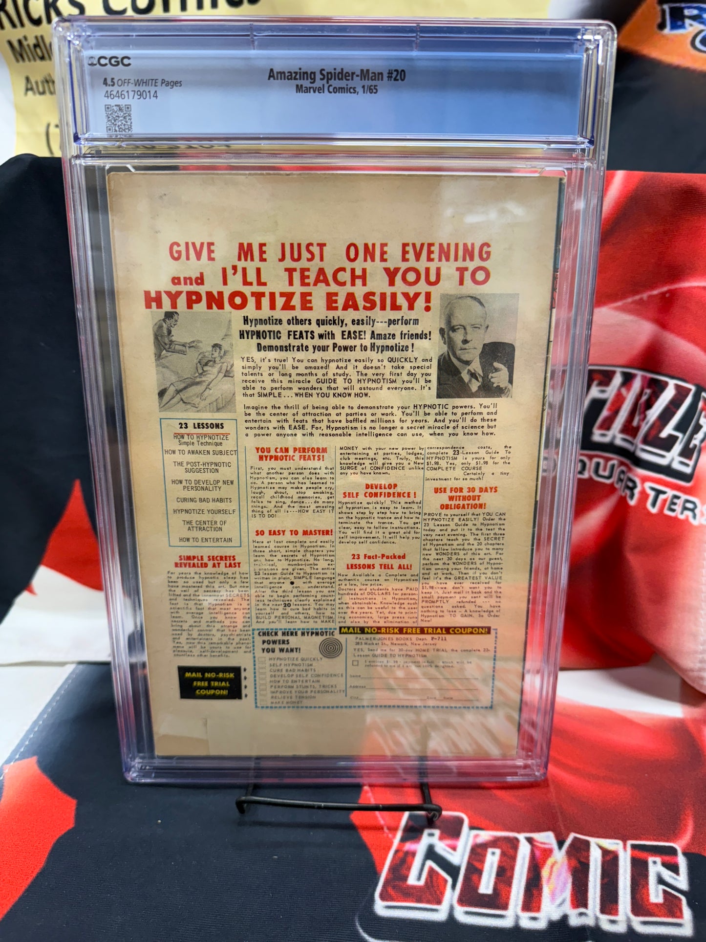 Amazing Spider-Man #20 CGC 4.5 Great Looking Book! 1st App of the Scorpion 1965