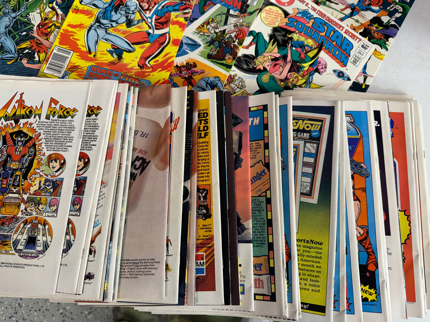 All-star Squadron Comic Lot Of 58 (1-55+ Ann 1-3) #23 1st Amazing Man