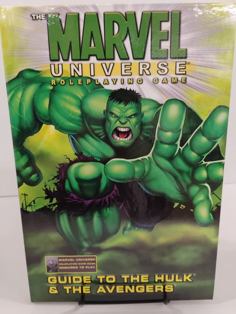 Marvel Universe Roleplaying Game: Guide to the Hulk & the Avengers Hardcover