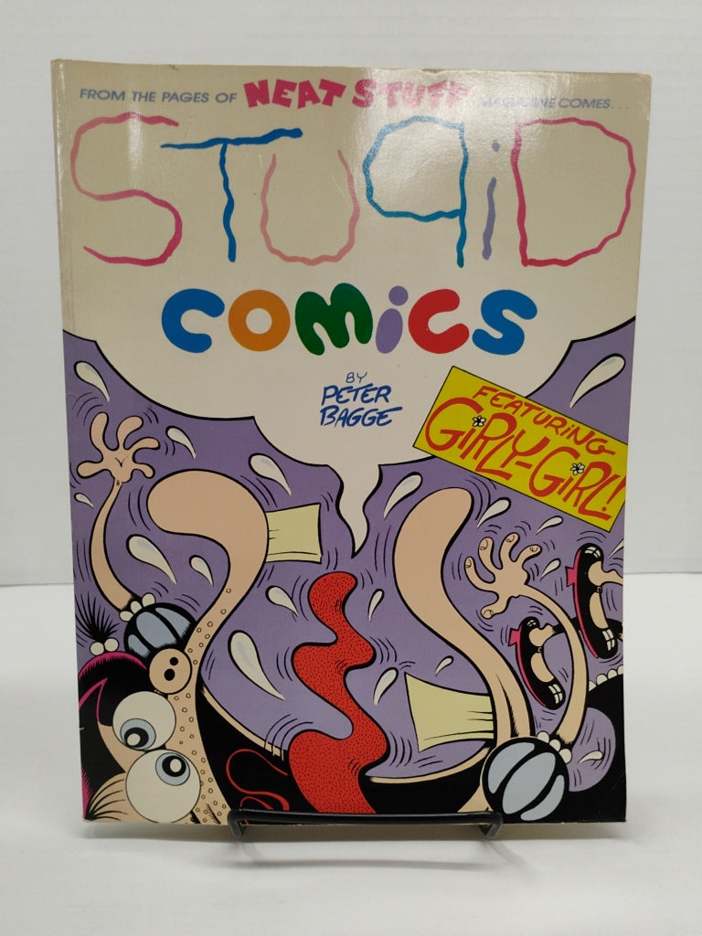 PETER BAGGE Signed STUPID COMICS SOFTCOVER