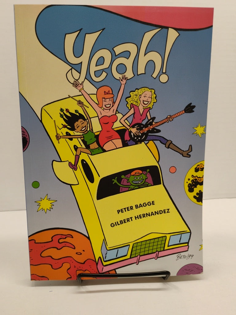 YEAH! Peter Bagge & Gilbert Hernandez Fantagraphic Comic Book Trade Paperback