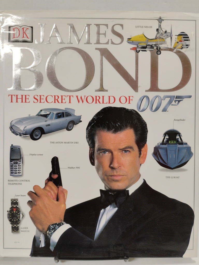 James Bond The Secret World of 007 Hardcover Q Branch Spectre MI5 Gadgets Guns