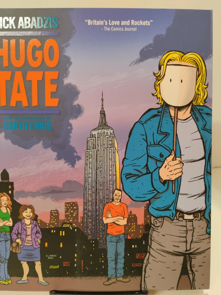 Hugo Tate by Nick Abadzis Paperback Intro by Darth Ennis Blank Slate Publ 2012