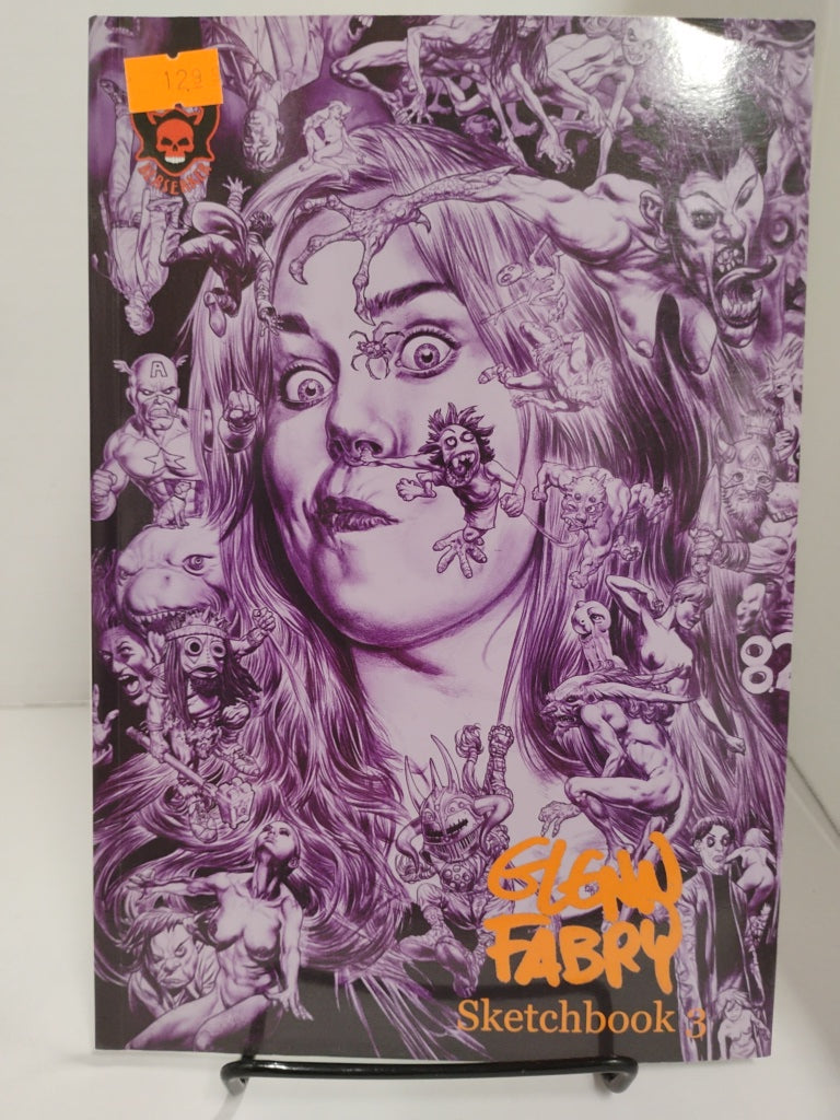 Glenn Fabry Sketchbook SC #3B-1ST NM 2015 Stock Image