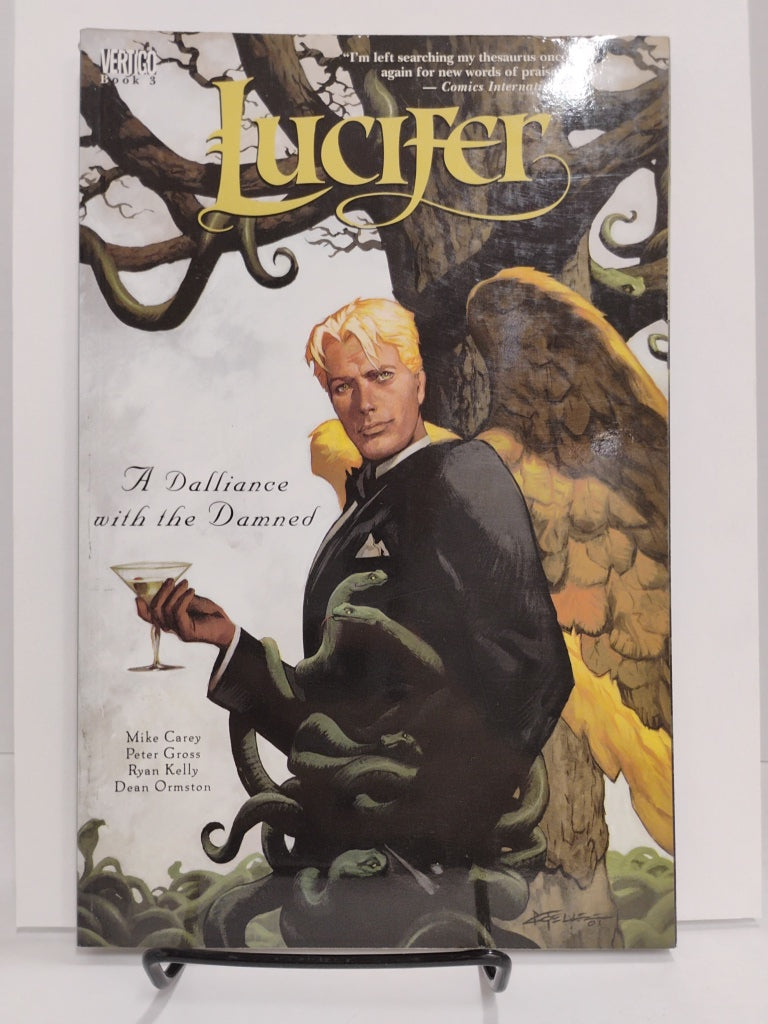 Lucifer: A Dalliance with the Damned by Mike Carey Vol 3 TPB 1st PRINT DC 2002