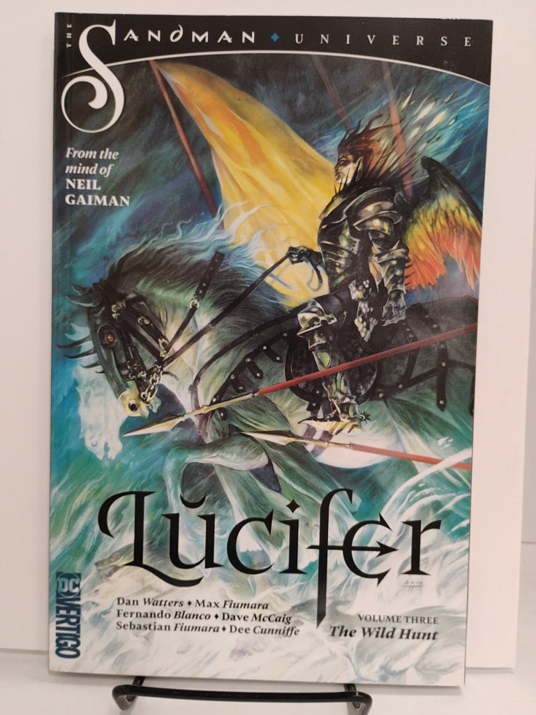 Lucifer The Wild Hunt Vol. 3 Paperback TPB Sandman Universe DC Vertigo RARE