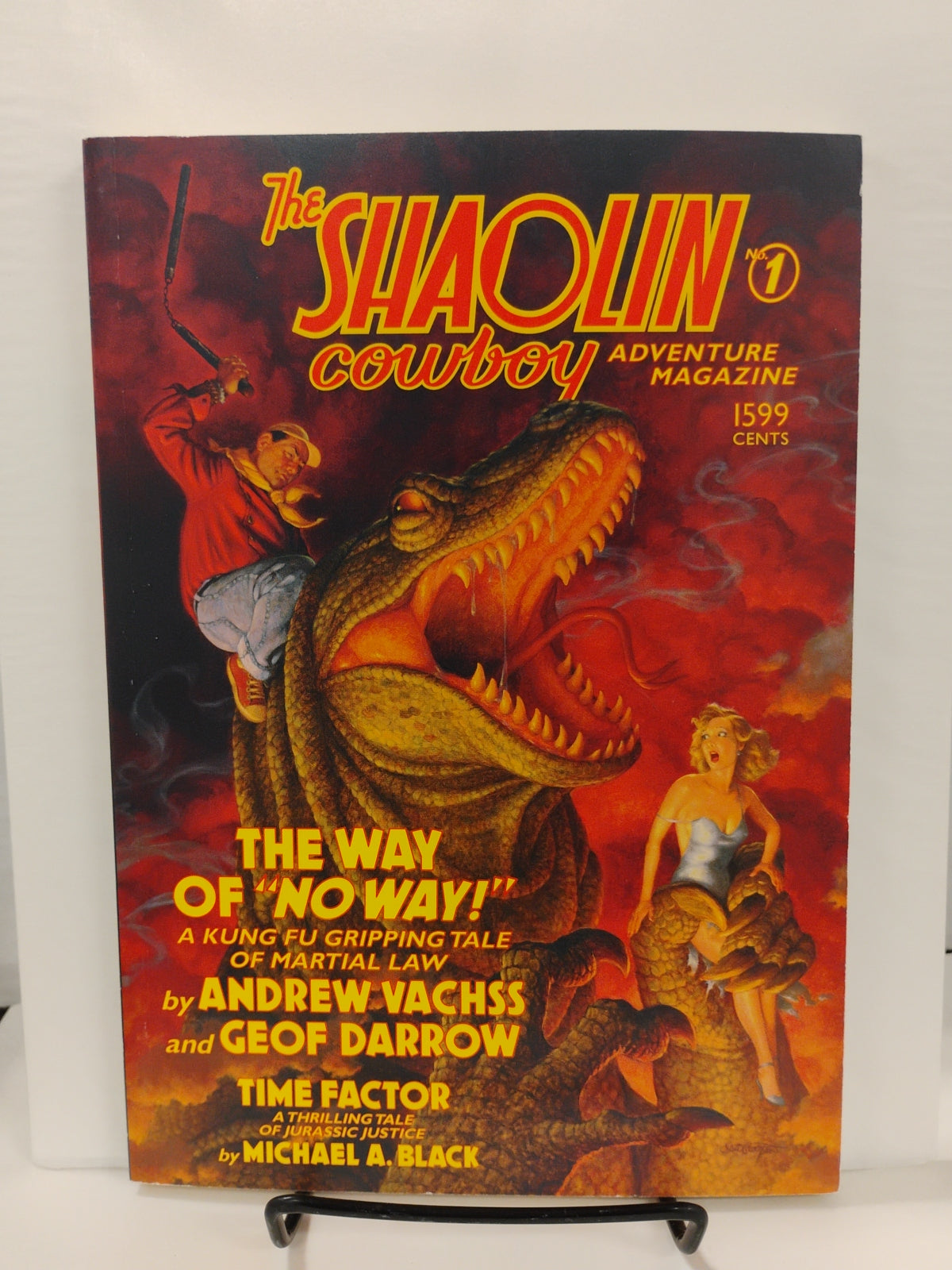 SHAOLIN COWBOY ADVENTURE MAGAZINE : Andrew Vachss & Geof Darrow Graphic Novel