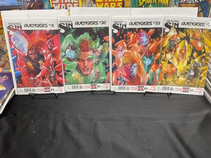 Original Sin Avengers #31,32,33,34
Connecting cover set