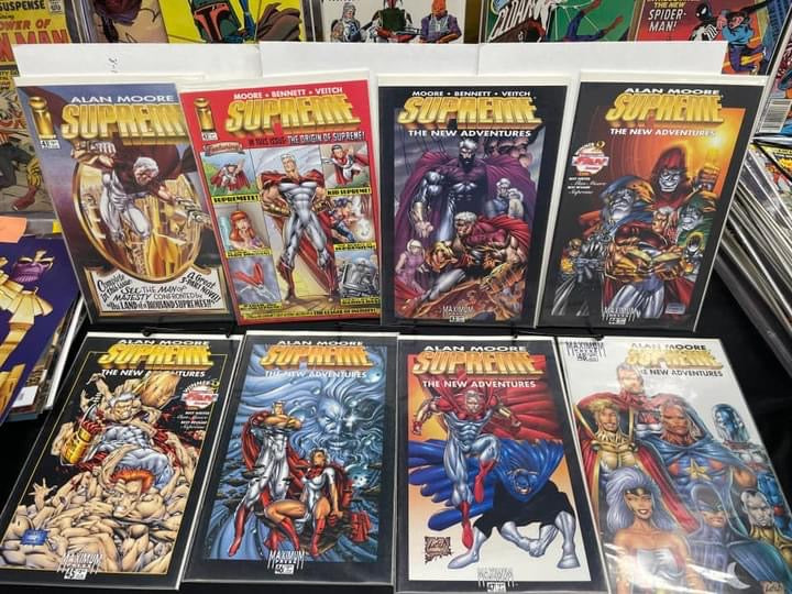 Supreme 41-56 VF/NM Full Alan Moore Run Rob Liefeld Variant Covers Image Awesome
