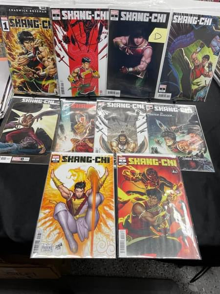 Shang-Chi #1 -4 With Variants Adams, Inhyuk Lee, Su, MCU VFN/NM