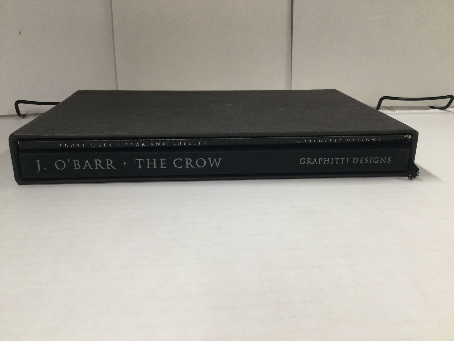 The Crow Signed Slipcase Set - HC, CD & Print - Graphitti Designs, 724/1500 HTF