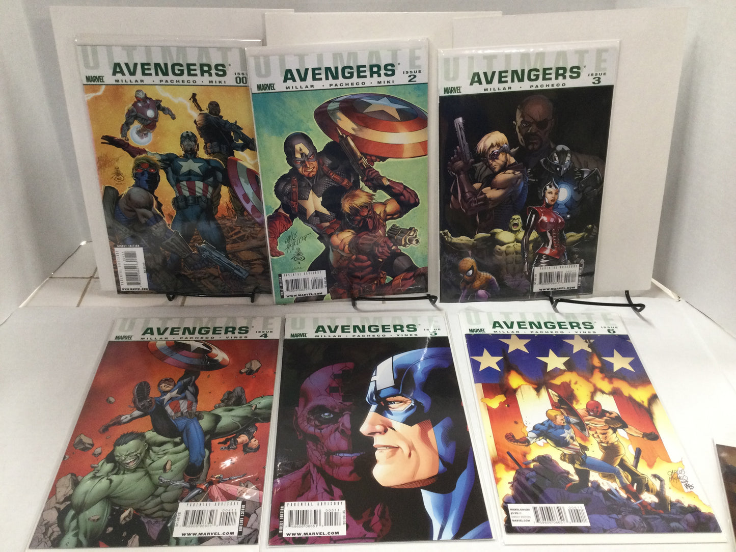 Ultimate Comics Avengers #1-6, Avengers 2 #1-6, Avengers 3 #1-6 Marvel 2009/10