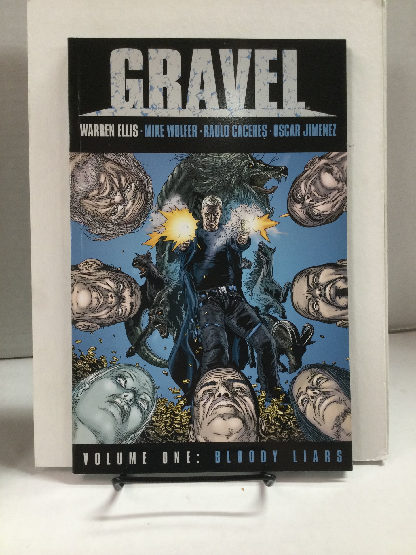 GRAVEL Volume 1: BLOODY LIARS by Warren Ellis - TPB