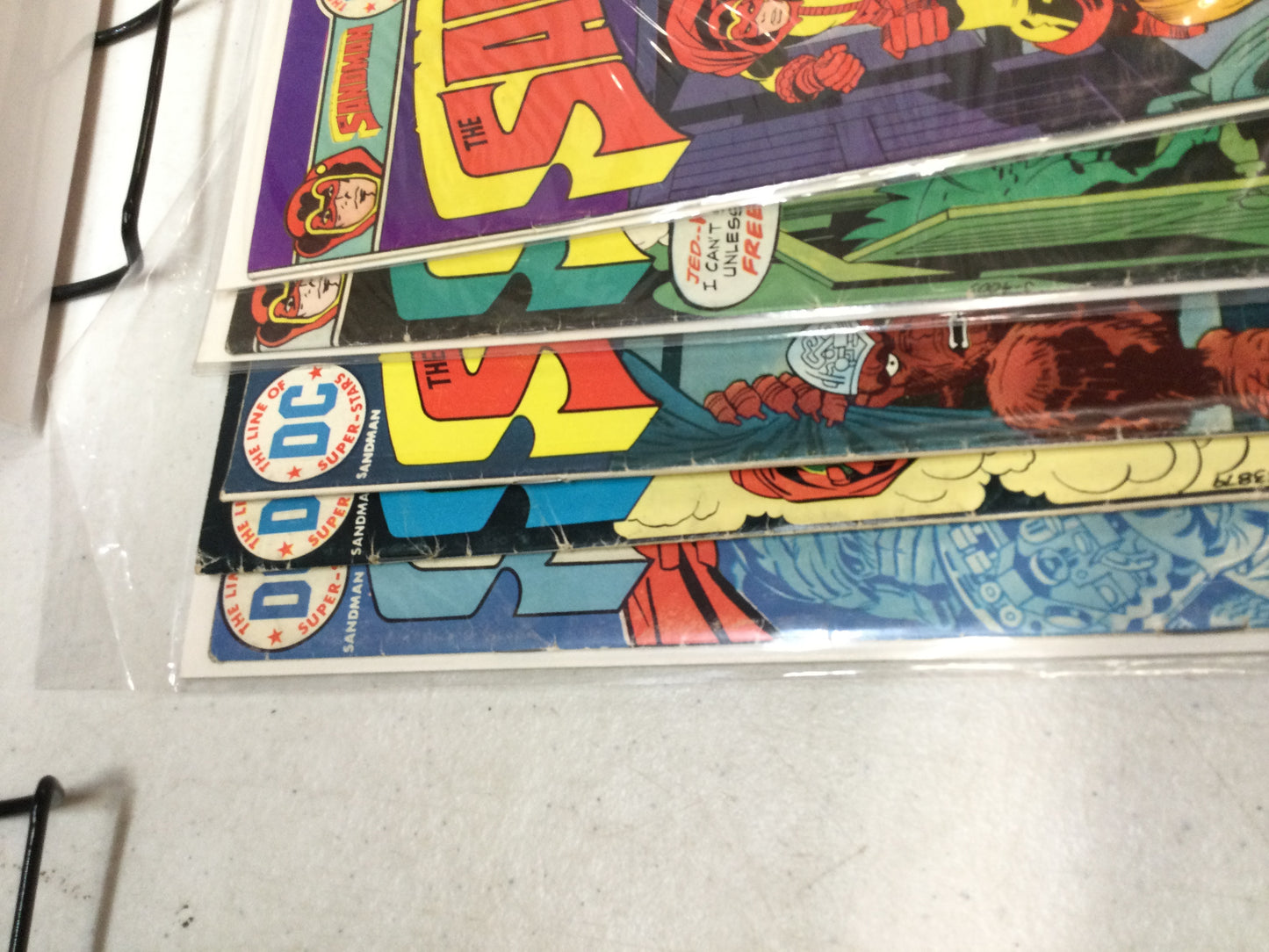 SANDMAN #1-5 KIRBY AND SIMON'S LAST COLLABORATION - 1ST Bronze age app