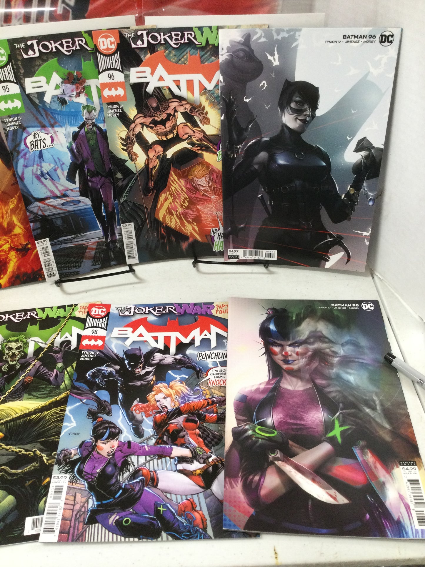 Batman The Joker Warzone (2020) #94-100 (VF/NM)• Tynion with variants (13 issues)