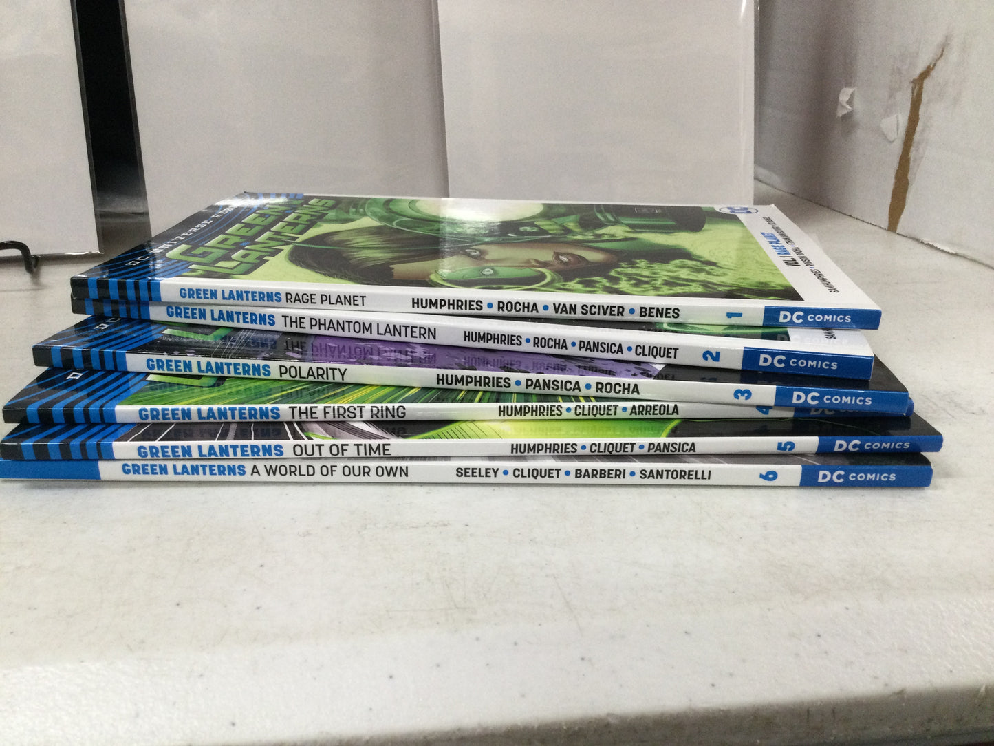 Green Lantern: Rebirth 1-6 (2005), paperbacks set Geoff Johns, Ethan Van Sciver