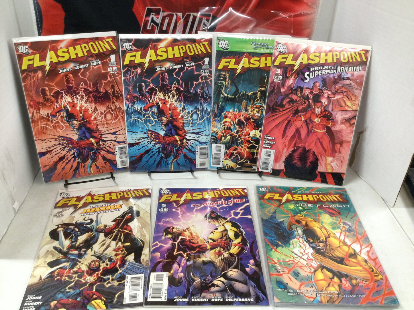 FLASHPOINT #1-5 - DC 2011 -KEYS - 1ST THOMAS WAYNE BATMAN -1ST PANDORA + sets
