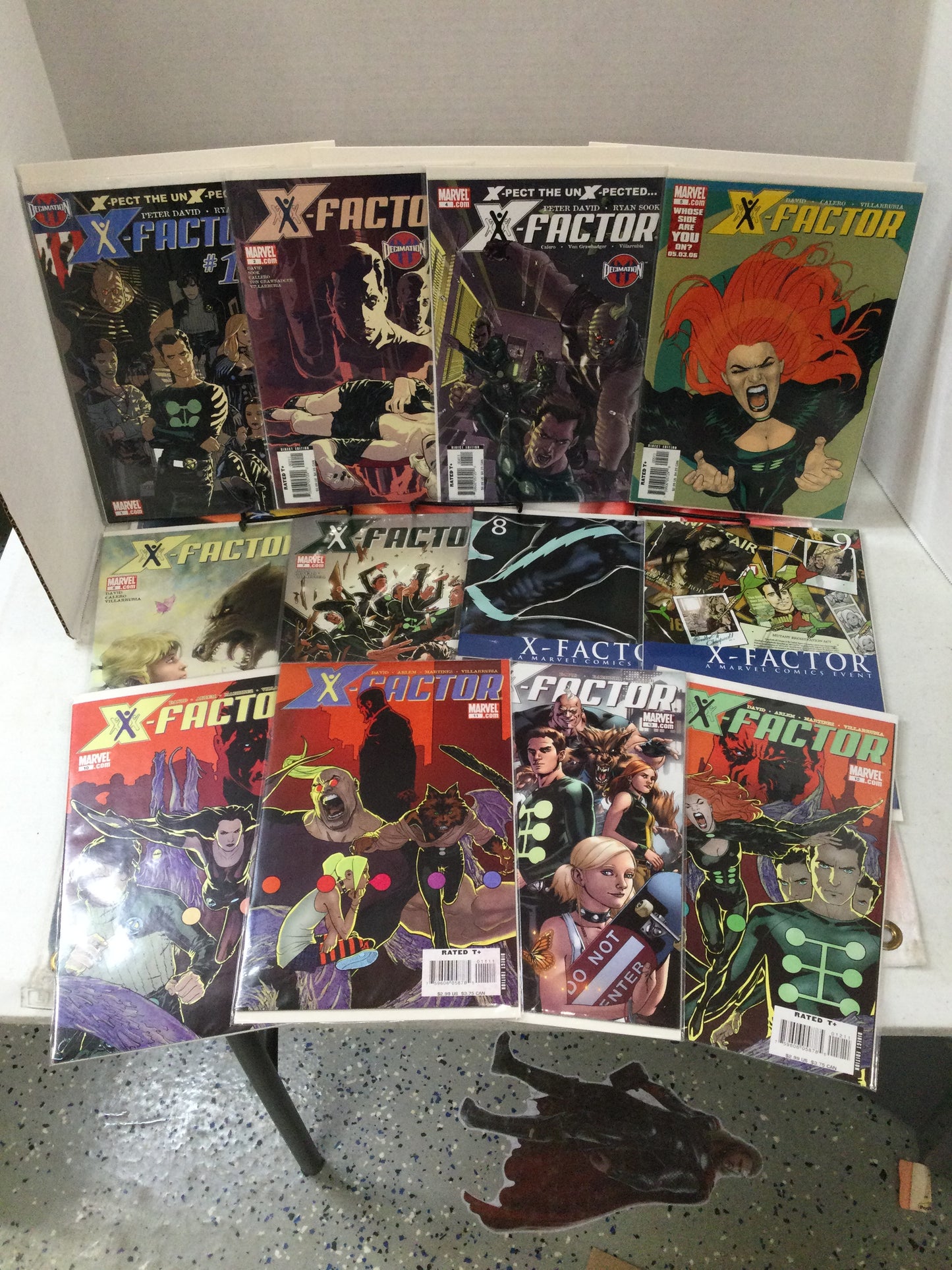 X-Factor Vol 3 (Marvel 2006) #1-50, 200-222 (missing #3)